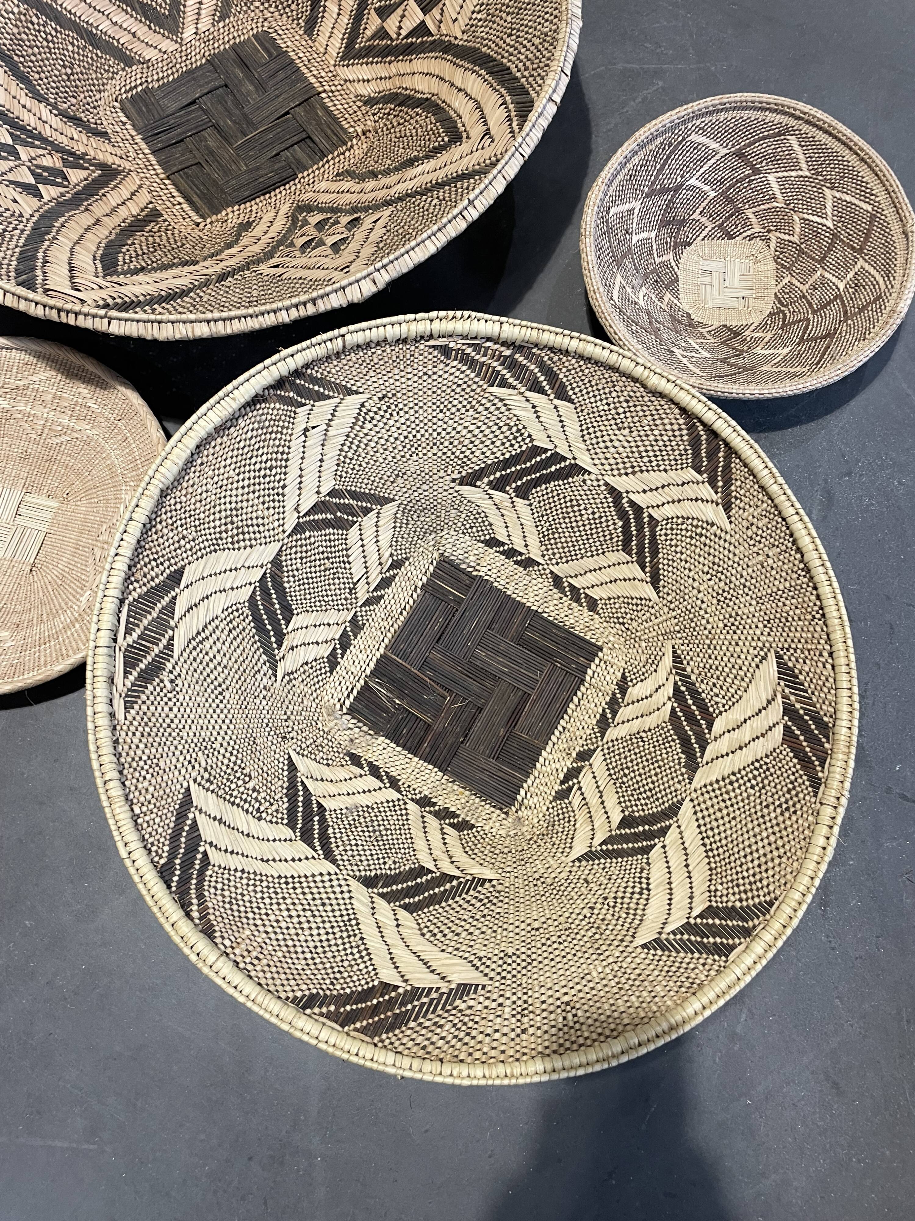 Batonga baskets handmade from zimbabwe