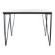 Sixties Vintage Metal & Wood Side Table – Minimalist Design