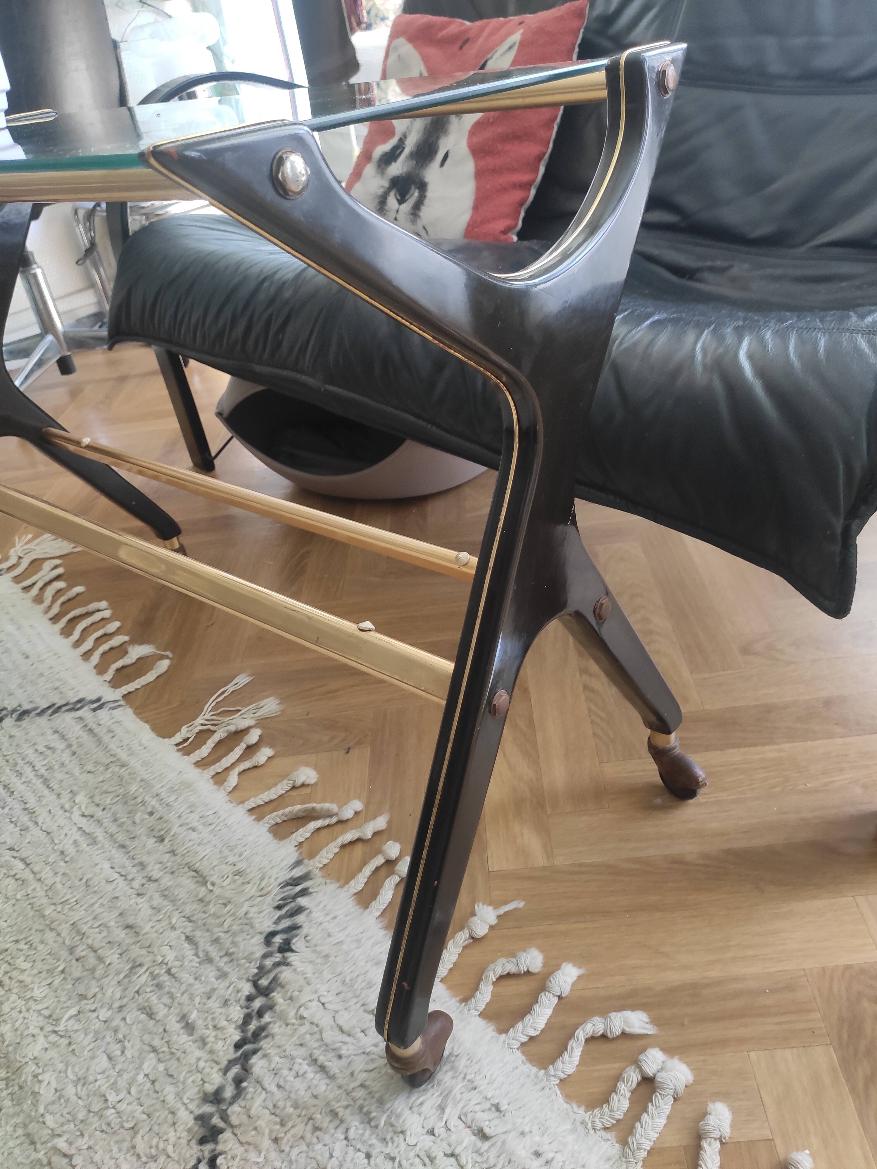 Zuenelli serving trolley side table TV stand