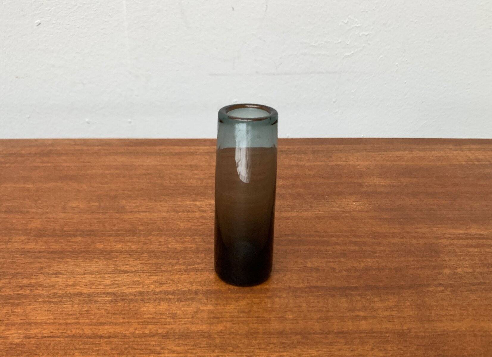 Glass vase from the Danish Labrador series by Per Lütken for Holmegaard, 1950s.