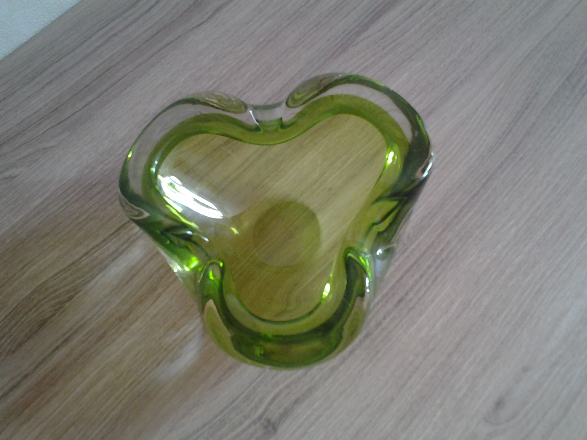 Murano glass ashtray