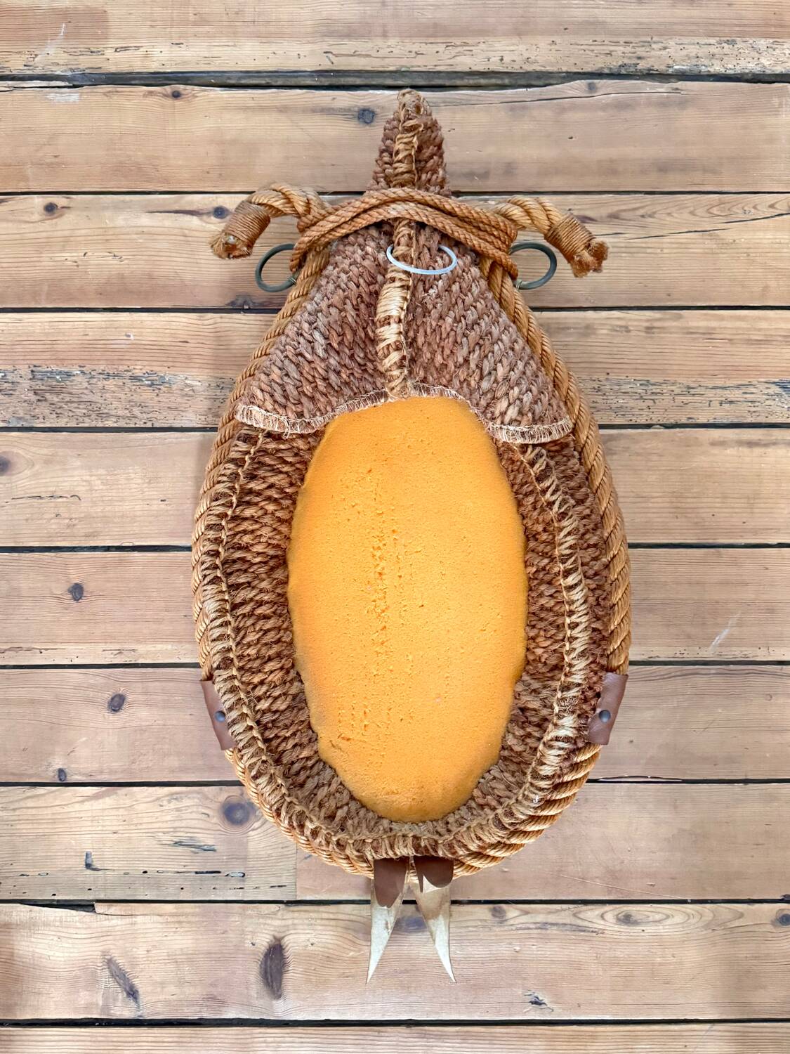 Audoux Minet vintage rope mirror