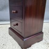 Vintage colonial column bookcase