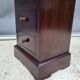 Vintage colonial column bookcase