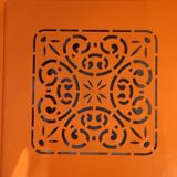 Gilac coffee table orange worked model n°1853