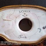 Faience de sceaux - encrier - marque à l'ancre - xviiiè siècle duc de penthièvre