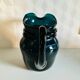 Vintage turquoise blue carafe
