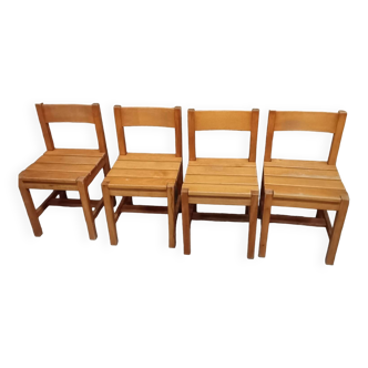 Pine chairs