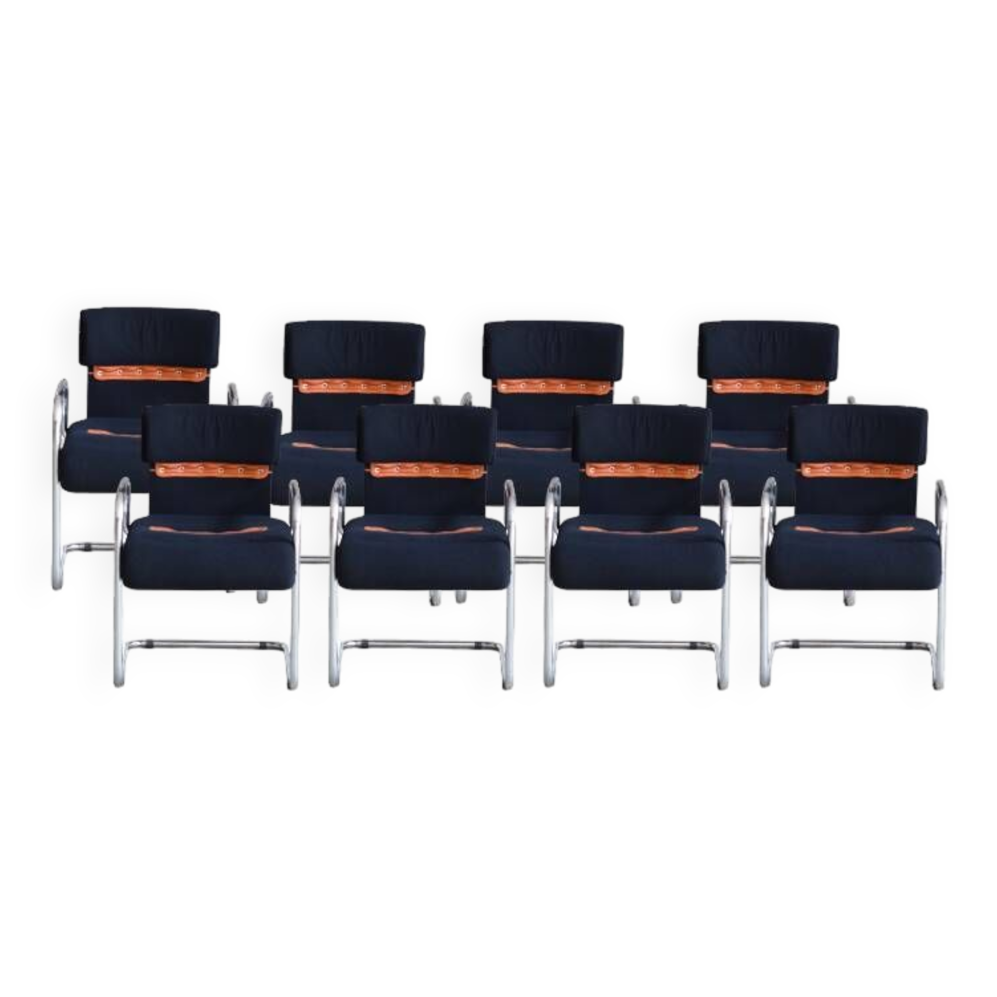 Set of vintage Guido Faleschini armchairs – Italy 1970