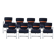 Set de fauteuils vintage Guido Faleschini – Italie 1970