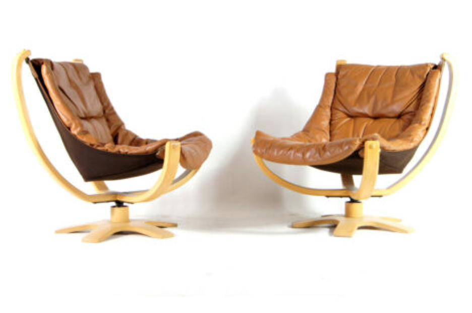 70s oak skippers chair