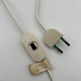 Rare 70s Oyster Lamp Gamma3 - Space Age Table Light Made in Italy - Unusual Orange Lamp