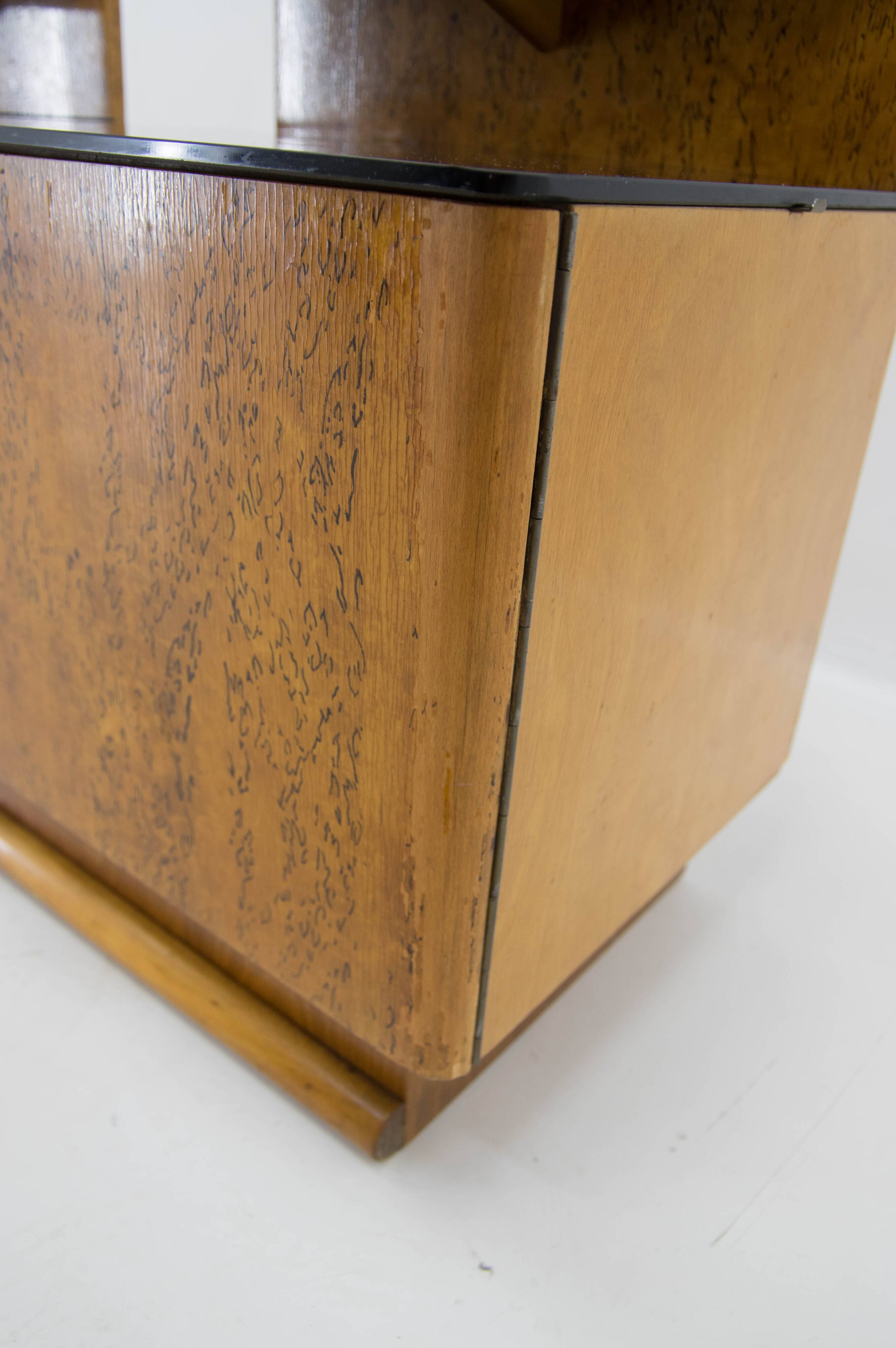 Set of Two Night Stands by Halabala for UP Zavody, 1940s