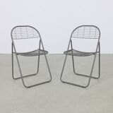 2x Folding Chair by Niels Gammelgaard for Ikea, 1980s
