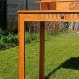 Art Deco dressing table with removable mirror