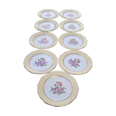 9 flat plates L'Amandinoise