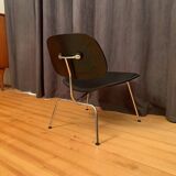 Leather armchair LCM designed by Charles & Ray Eames, Vitra