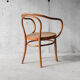 Model armchair 712, curved wood seated j.J.Kohn