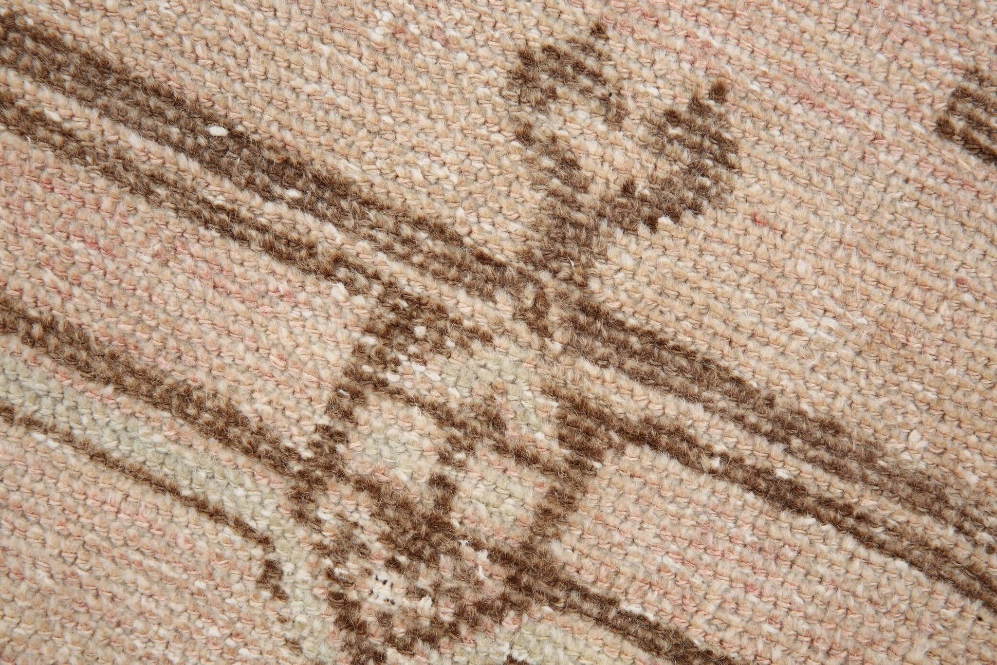 3x11 Rug For Kitchen Brown Beige Turkish Runner Rug, 86x325Cm SK 5286