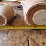 Jug and carafe in old stoneware
