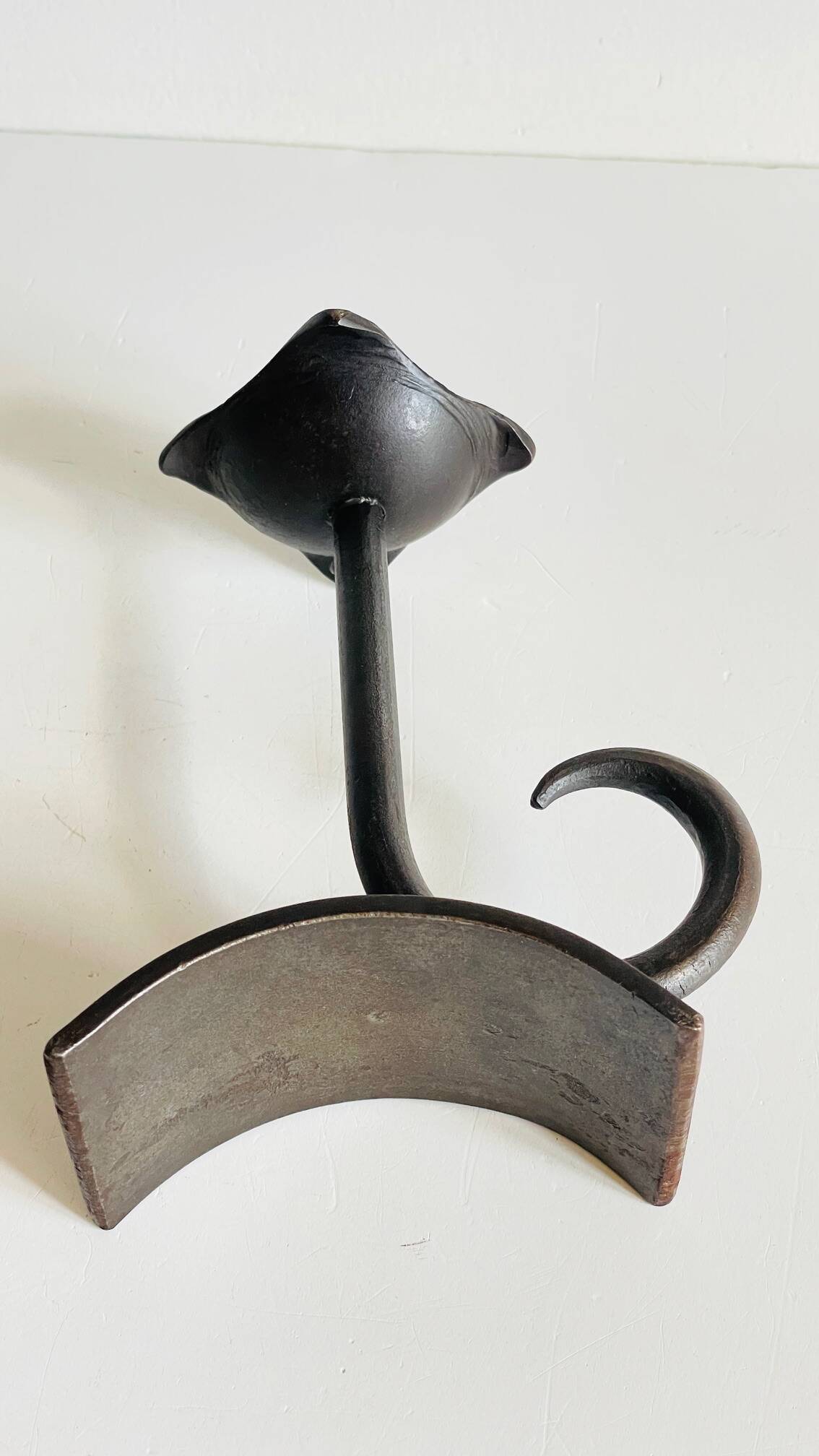 Vintage Brutalist Candle Holder