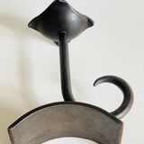 Vintage Brutalist Candle Holder