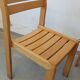 Set of beech chairs