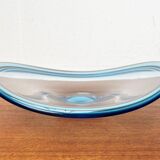 Art glass bowl from the Mid-Century Danish Thule series by Per Lütken for Holmegaard, 1960s.