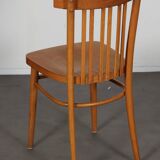 Set of 4 wooden chairs, 1960.