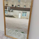 Mirror mirror mirror golden wood bistro style -1m68x1m15