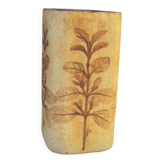 Vallauris herbarium vase by Raymonde Leduc