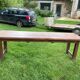 Grande Table rectangulaire ancienne en chêne