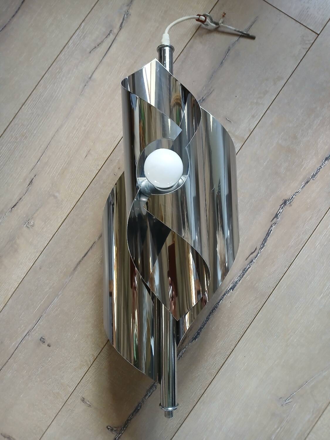 Suspension + 2 wall lights from the 70s