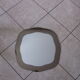 mirror double tinted 70 years 55x55cm
