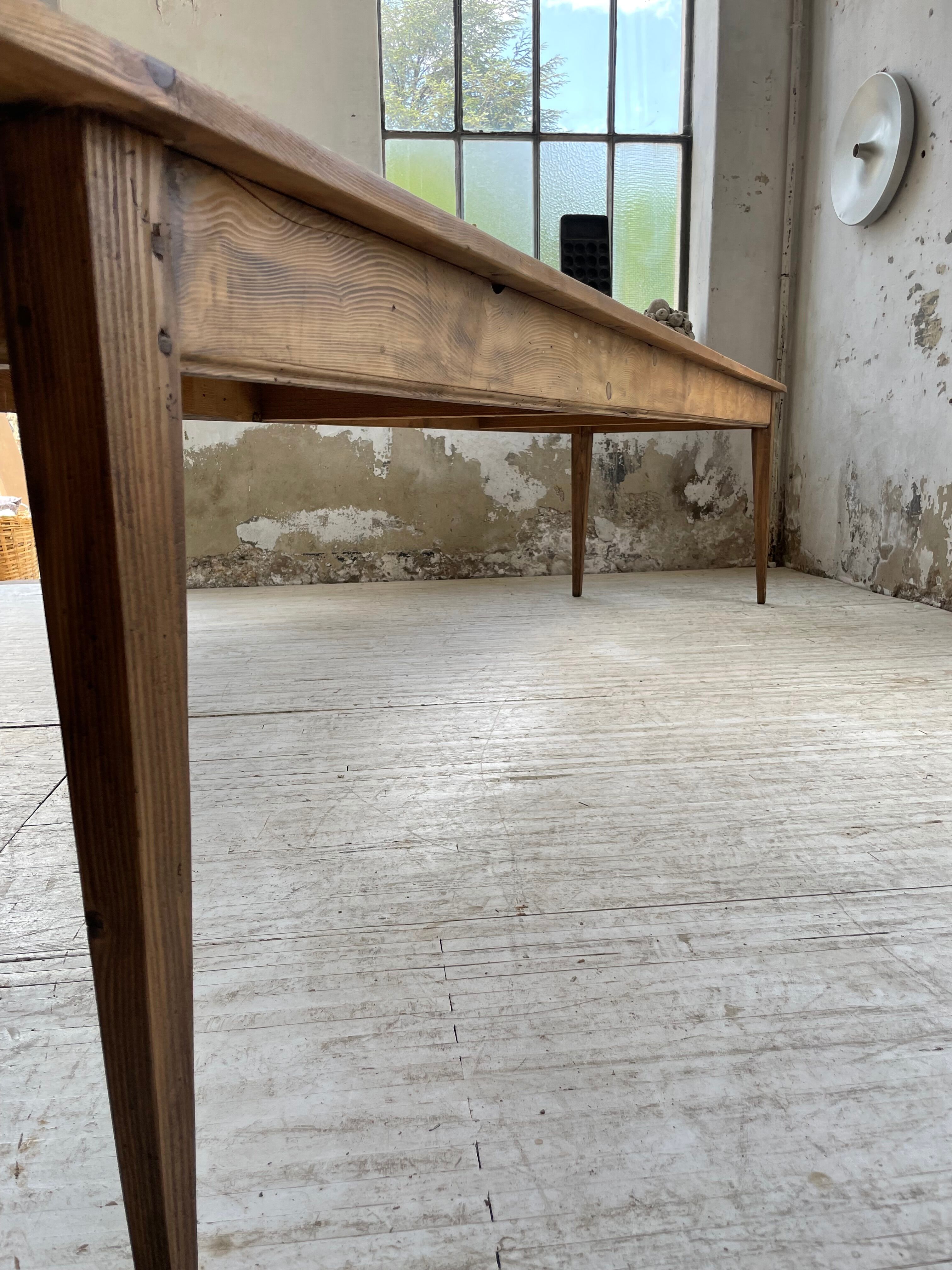 Xxl pine farmhouse table 338cm