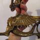Pair of candlesticks with old chimera dragons hands