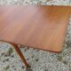 Extendable table set and six Scandinavian Teak Mc Intosh chairs