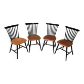 4 Scandinavian 60's Samcom lounge chairs