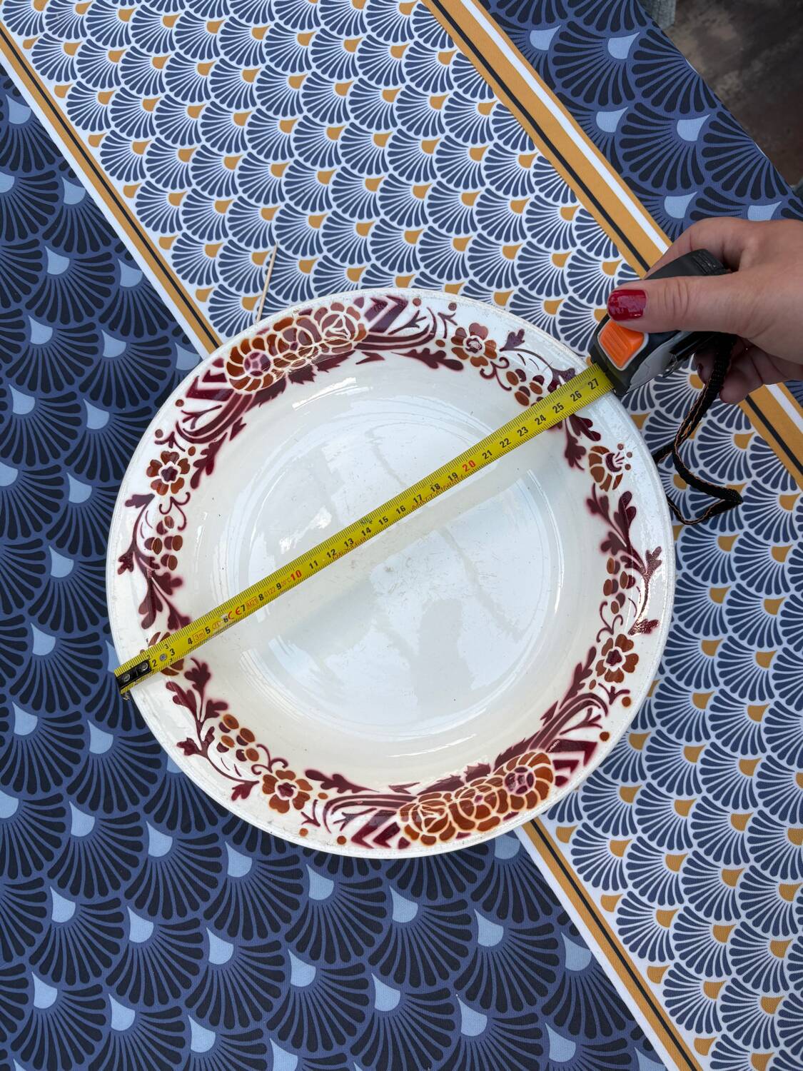 Service plates Badonviller