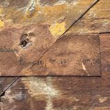 Antique painting, portrait of a gallant woman signed early 18th century