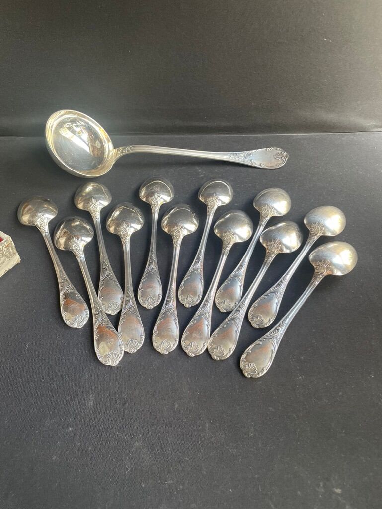 Housewife 37 pieces - Christofle model Marly