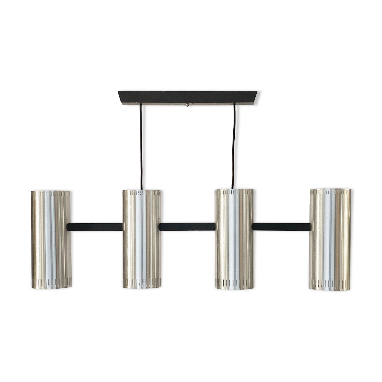 Pendant light "Cylinder IV" by Jo Hammerborg for Fog & Mørup. Denmark 1960s