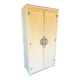 Grande armoire de rangement vintage en bois, années 40-50 – style campagne