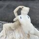 Alabaster sculpture – Psyche revived by Cupid’s kiss – after An