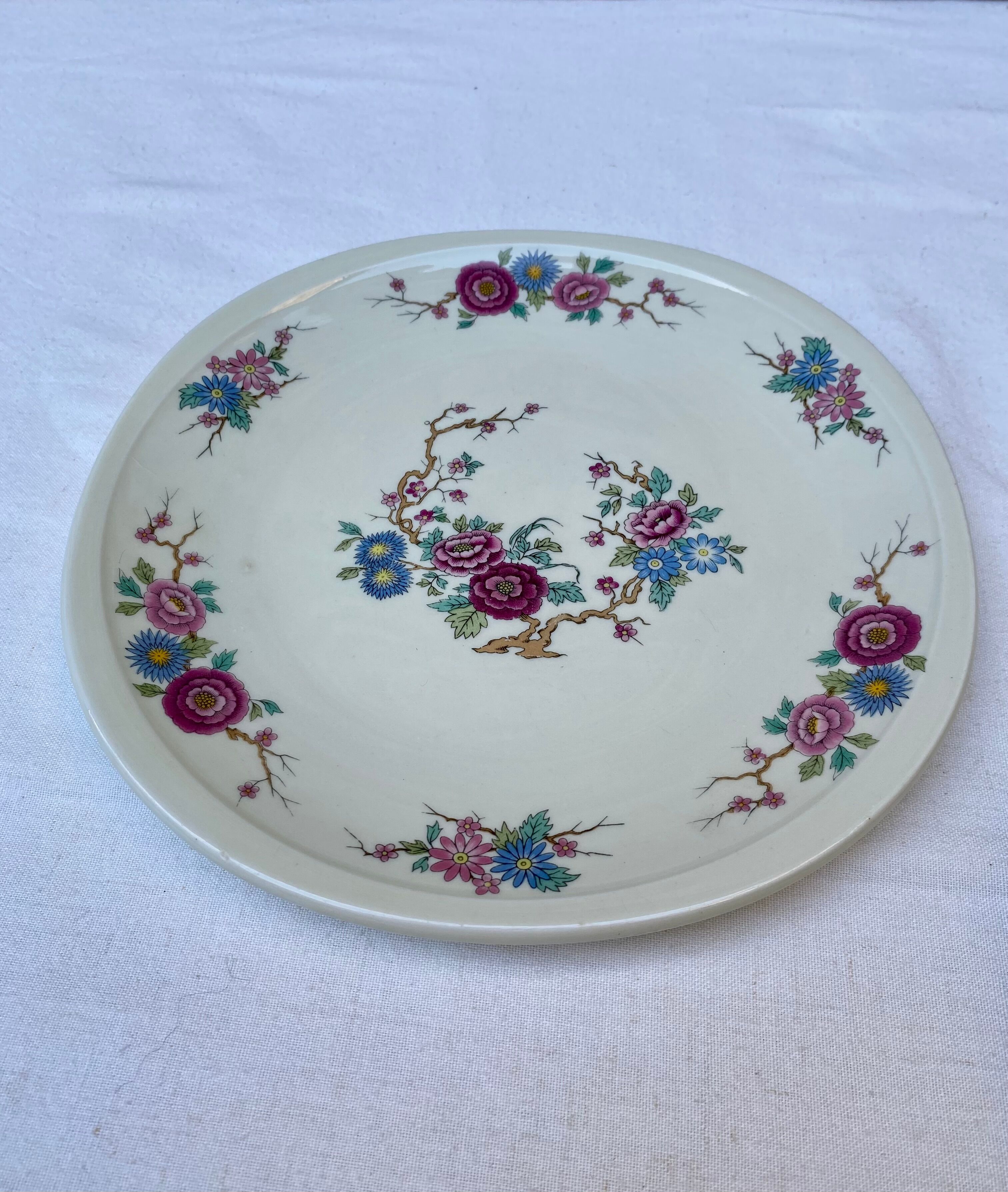 Assiettes plates Pillivuyt Decor orient