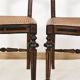 Cane bistro chairs