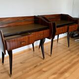 Pair of bedside tables by Paolo Buffa, Italy, 1950s