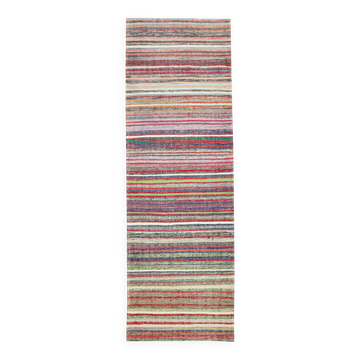 Tapis kilim anatolien vintage fait main turc 115 cm x 348 cm