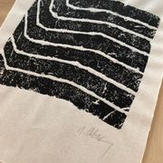 Original slate print on Japan by Raoul UBAC, Sillon I, 1975