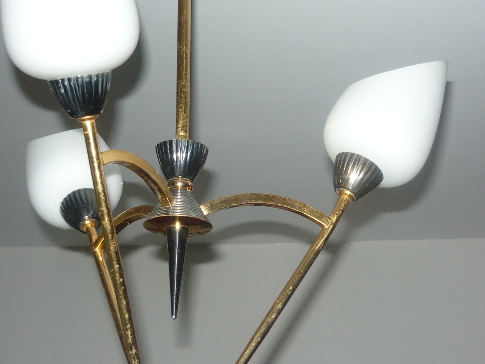 Chandelier vintage 3 fires